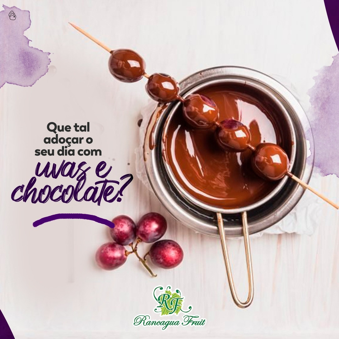 imagem noticia Uvas e chocolate