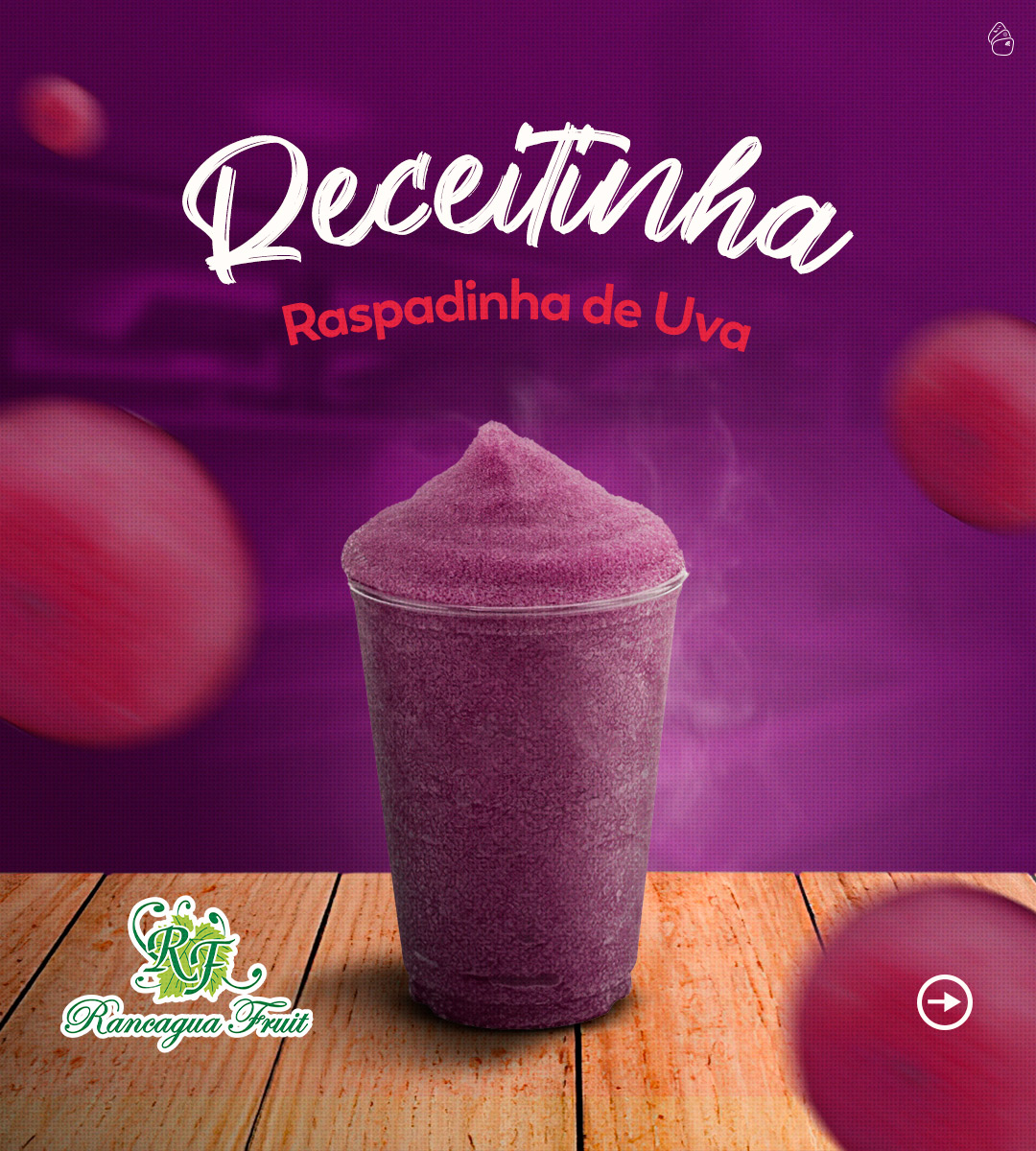 imagem noticia Receita de Raspadinha de Uva